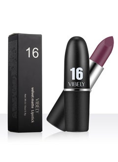 Vibely Vibely Velvet Matte Lipstick: Rich, Bold Color with a Soft Matte Finish Waterproof, Long-Lasting & Flawless Velvet Lips, One Size 18#  - Image 5
