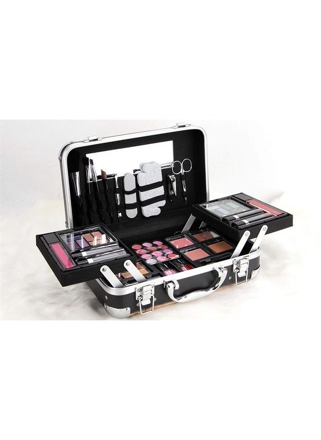 Ver Beauty 61pcs Makeup Gift Set With Extendable Trays and Mirror - Vmk1506, Paris Theme, 1 count  - Image 4