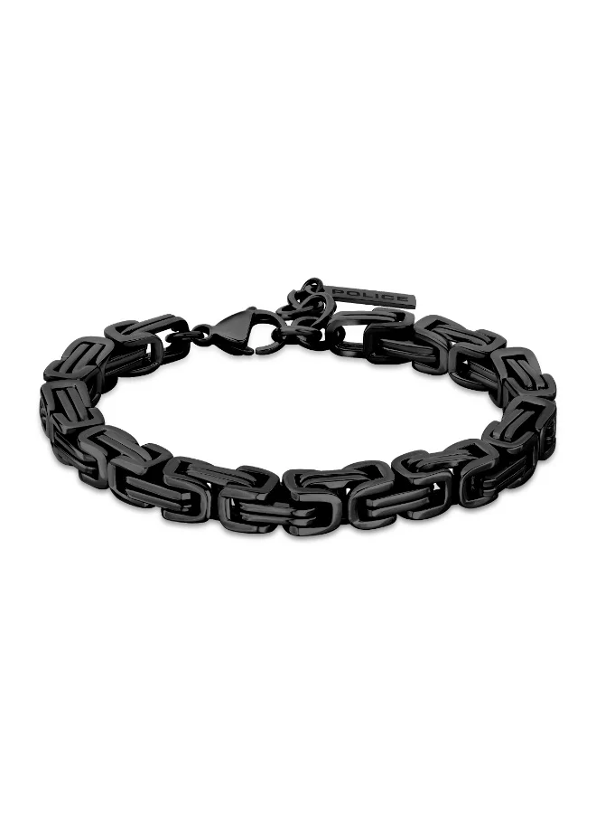 POLICE Intractable Black Chain Bracelet for Men