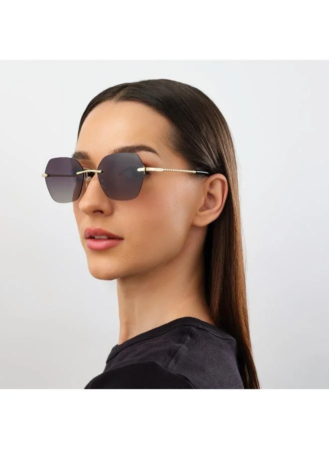 30Sundays  30Sundays ARIA - Hexagon - Rimless - Sunglasses for Women | Best Price UAE