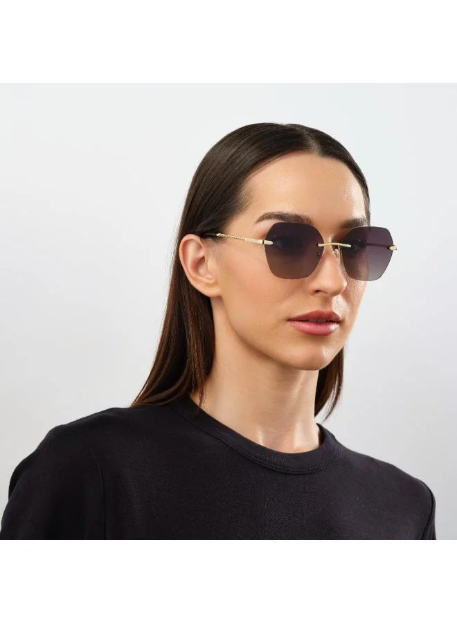 30Sundays  30Sundays ARIA - Hexagon - Rimless - Sunglasses for Women | Best Price UAE