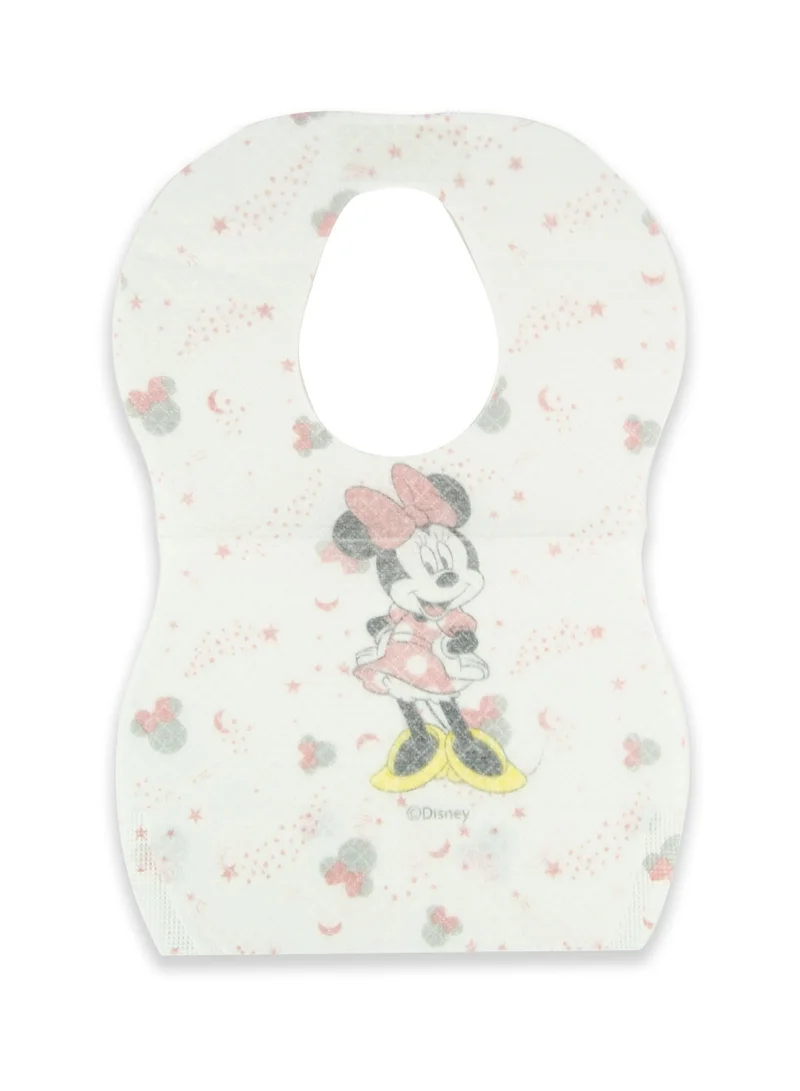 Disney 8-Piece Minnie Mouse Print Bibs