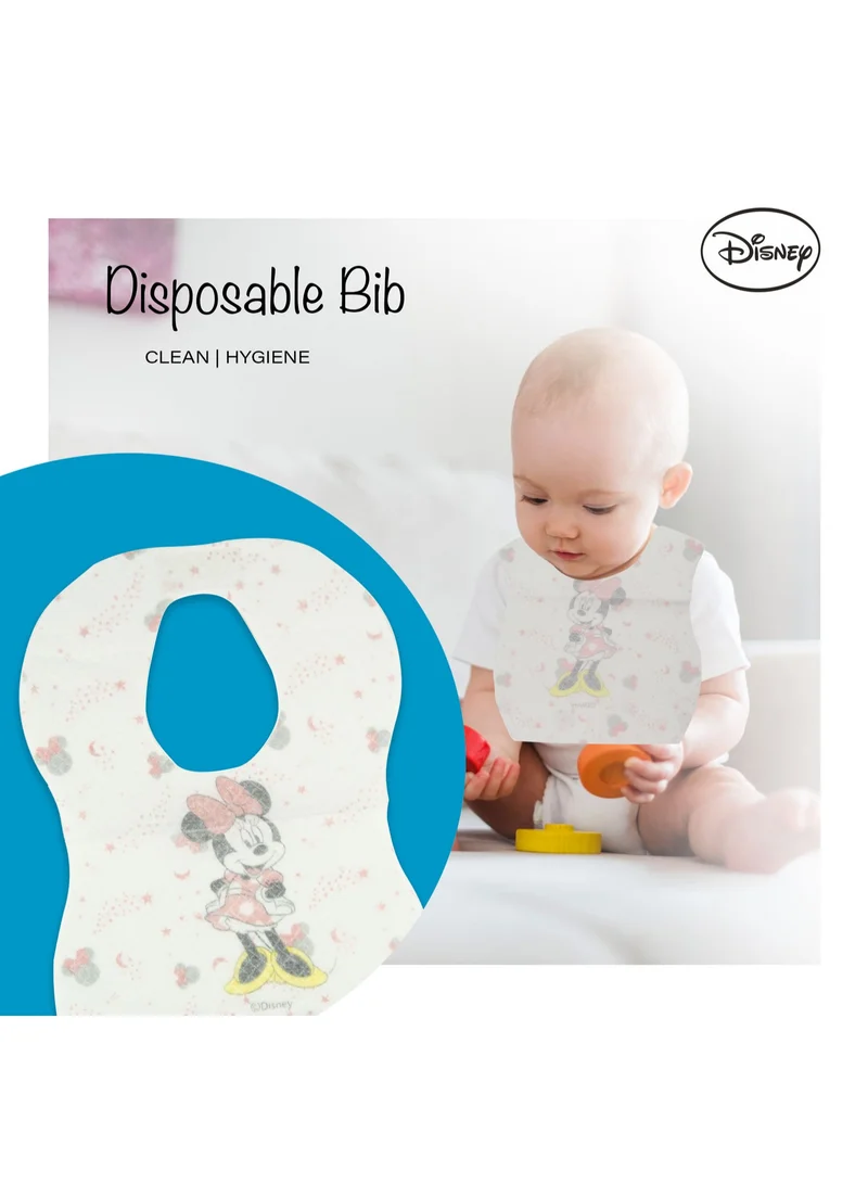 Disney 8 8-Piece Minnie Mouse Print Bibs for Women | Best Price UAE