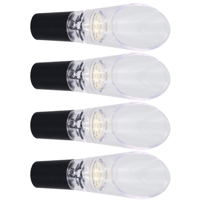 4PCS Wine Aerator Pourer PC Eco Friendly Decanter Spout Bar Accessories for Household PartyGold - Image 3