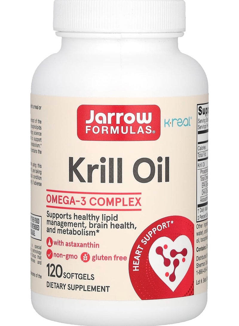 jarrow formulas Krill Oil, 120 Softgels
