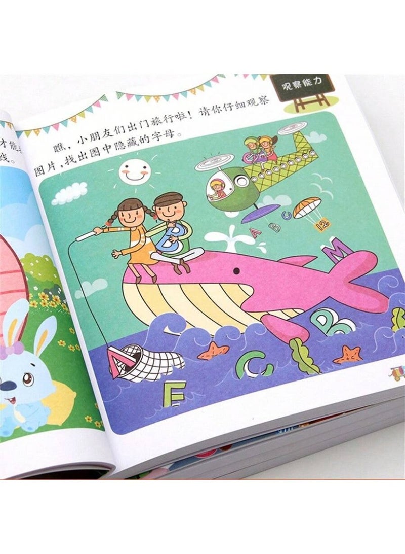 Whole Brain Development Activity Book – IQ Training & Logical Thinking Workbook for Kids Ages 2-6 | Early Learning Cognitive Puzzles, Critical Thinking Games, Step-by-Step Brain Training for Left & Right Brain Development, Fun Educational Activities - Image 3