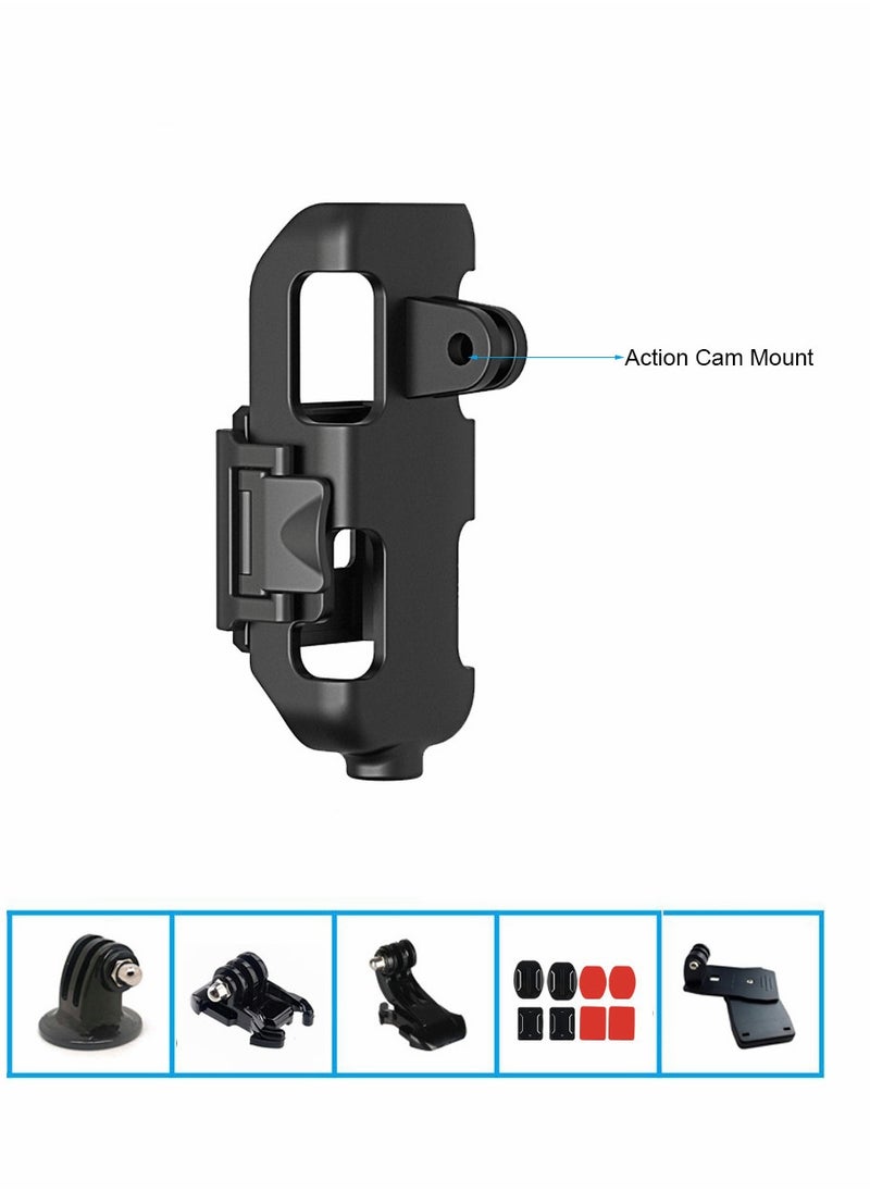 SYOSI - Action Mount for DJI Osmo Pocket, Tripod and Action GoPro Mount Stand Bracket, Tripod Mount Accessories Expansion Protective Frame with Quick-Release Design for DJI Pocket 2, for Action Cam Mount - Image 1