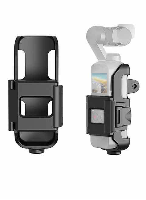 Action Mount for DJI Osmo Pocket, Tripod and Action GoPro Mount Stand Bracket, Tripod Mount Accessories Expansion Protective Frame with Quick-Release Design for DJI Pocket 2, for Action Cam Mount