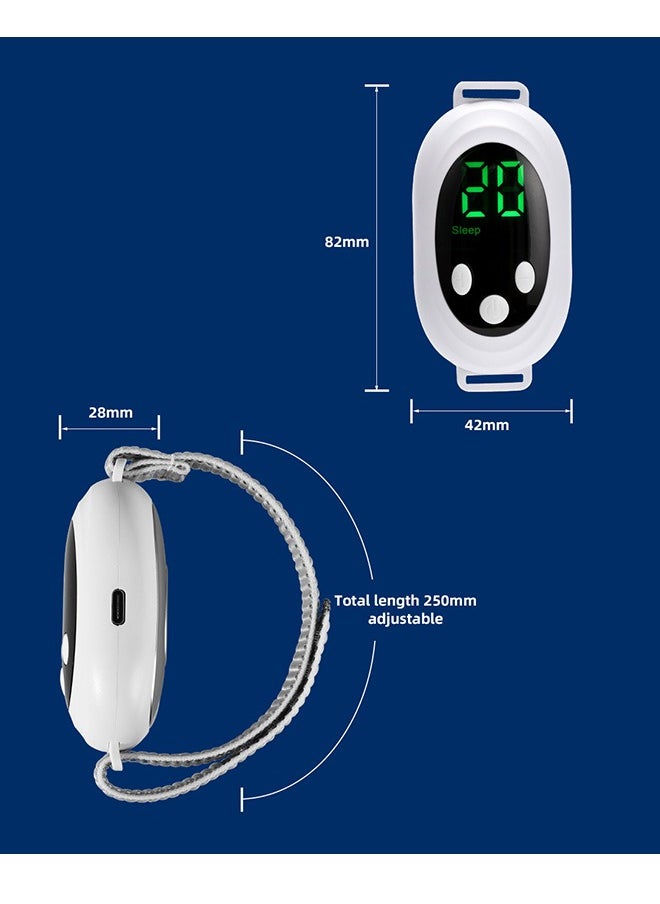 Beyond Relieve Insomnia Instrument, Hand Held Nighttime Sleep Aid Device, Night Anxiety Therapy Relaxatio Pressure (White)  - Image 2