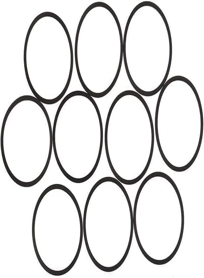 Kryoflare 10Pcs Disk Drive Rubber Belt Replacement, Black for Xbox 360, Replacement Belt Kit for Rock for Tumblers, Humidifier Accessories - Image 2
