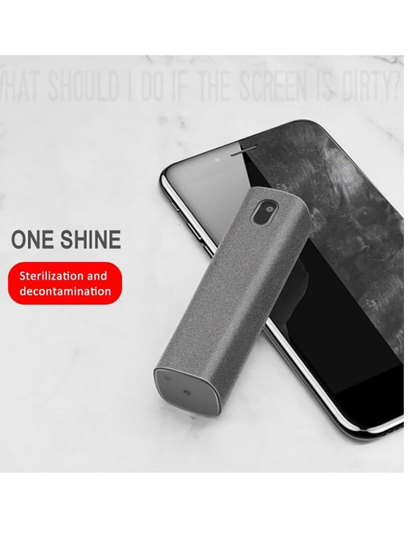 منظف ​​الشاشة ، التعقيم ، التطهير ، التطهير ، منظف الشاشة ، بخاخ آمن لجميع الهواتف ، شاشات اللاب توب والكمبيوتر اللوحي ، بخاخ وقماش من الألياف الدقيقة-اصفر - Image 4