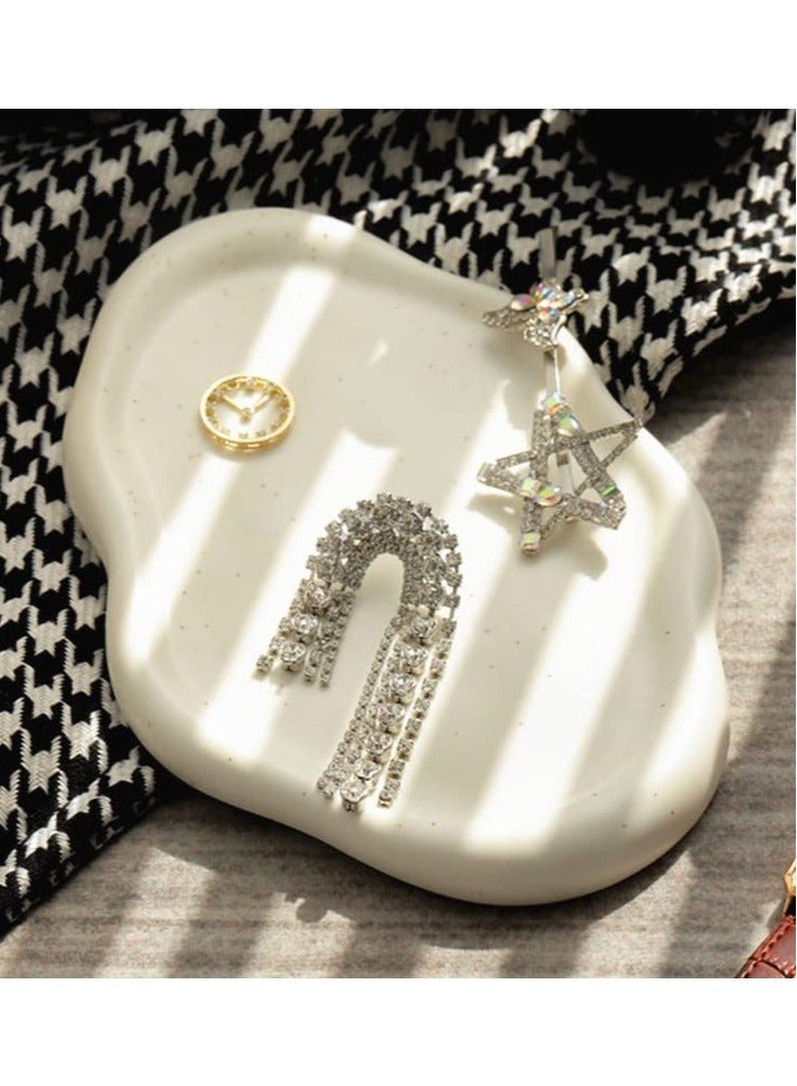 Captaintech Jewelry Dish Tray, Ring Dish, Ceramic Trinket Tray, Small Key Tray, Mother's Day, Thanksgiving, the Perfect Gift for Your Loved Ones - Image 4