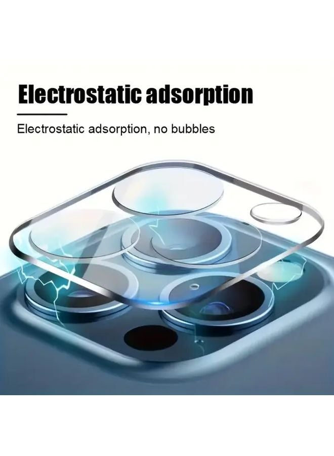 4 Pcs Camera Lens Protective Film For Iphone 17 Pro Full Cover Screen Protector - Image 4