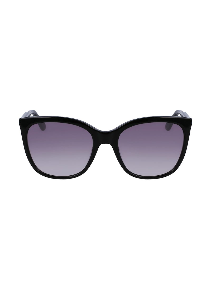 CALVIN KLEIN Women's Rectangular Sunglasses - CK23500S-001-5519 - Lens Size: 55 Mm  - Image 1