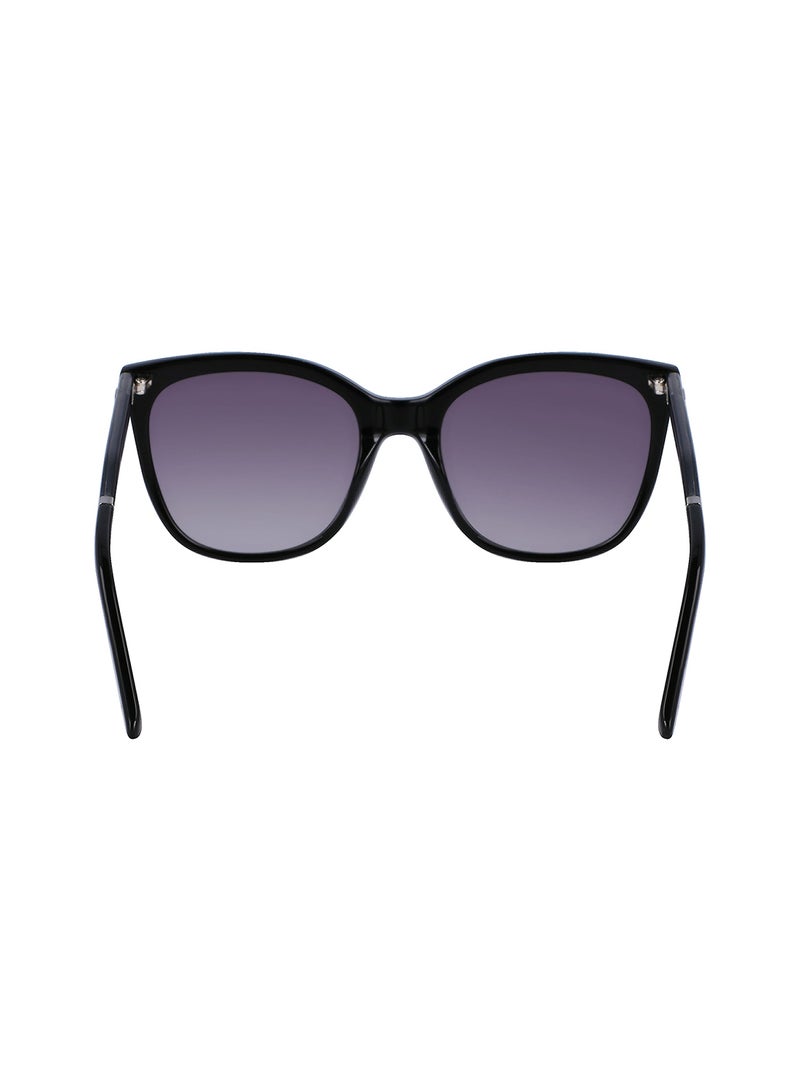 Women's Rectangular Sunglasses - CK23500S-001-5519 - Lens Size: 55 Mm