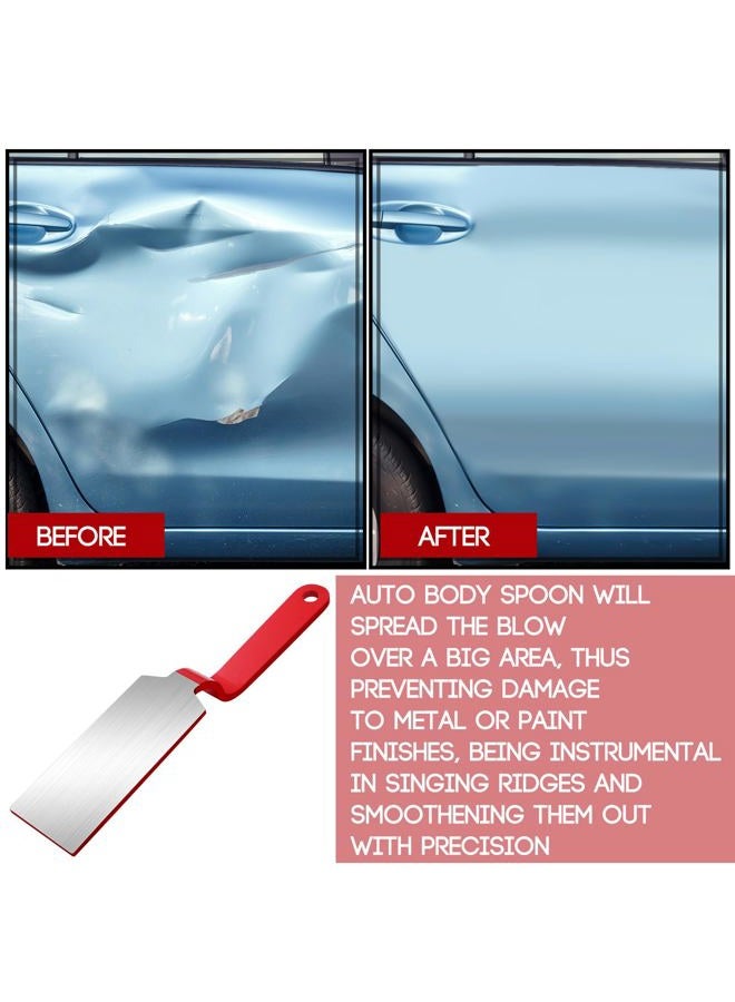 DaisyInner Professional Dinging Spoon Slapping Auto Body Dent Repair Slapper Tools Slapping Tools for Smoothing and Alignment of Metal Panels Bodywork Slapper Tools for Ducting Cars Planes - Image 3