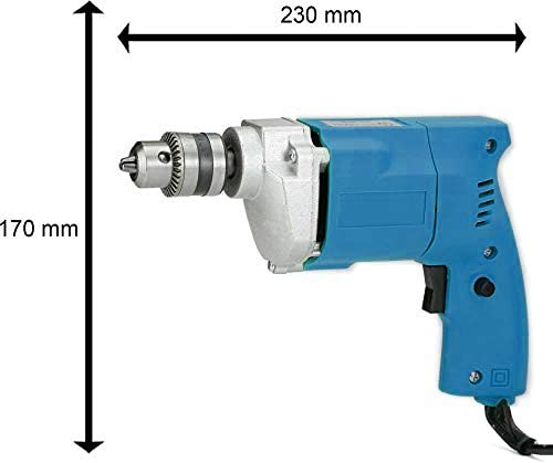 MLD 10mm Powerful Drill Machine for Wall, Metal, Wood Drilling (Size 10 mm,Color-Multi, Material-Plastic) - Image 3