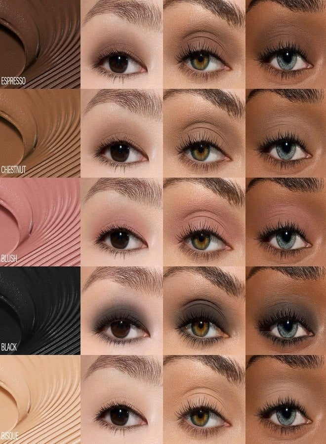 MAKEUP BY MARIO Master Mattes® Long-Wearing Cream Eyeshadow 2ml – Shade Sandstone - nude pink, Lightweight, Blendable, Crease-Resistant Cream Shadow - Image 5