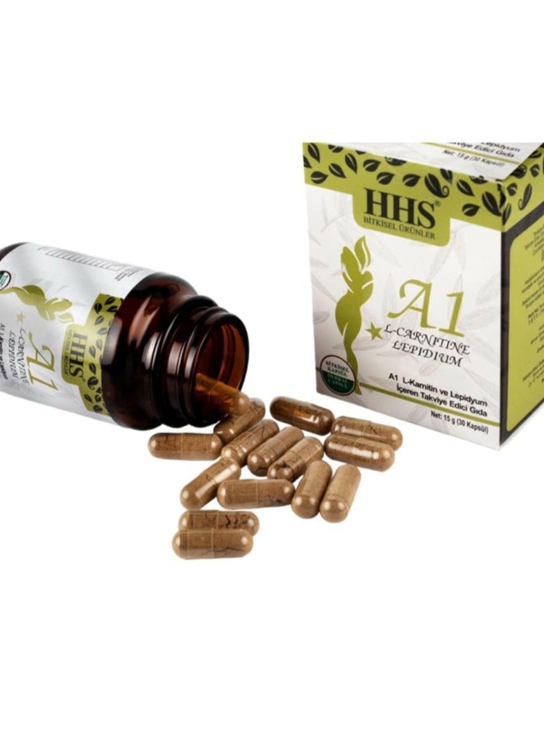 HHS Original Advanced Herbal Dietary Supplement for Effective and Safe Slimming and Fat Burning 30 Capsules - Image 3