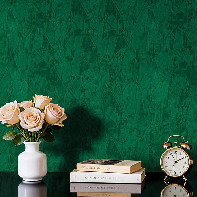 HelloWall Green Crushed Velvet Fabric Wallpaper Peel and Stick Green Felt Drawer Liner Self Adhesive Velvet Flocking Liner for Jewelry Antique Adhesive Felt Fabric Contact Paper for Art Crafts 17.5x80 - Image 4