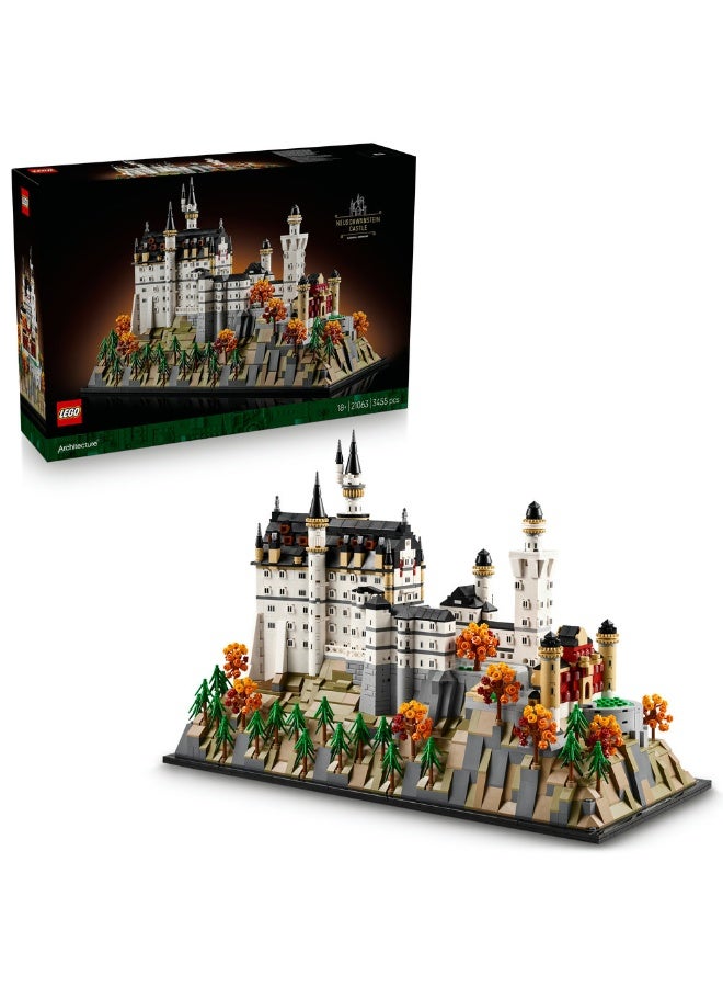 LEGO Architecture Neuschwanstein Castle 21063 (3455) Pieces - Image 1