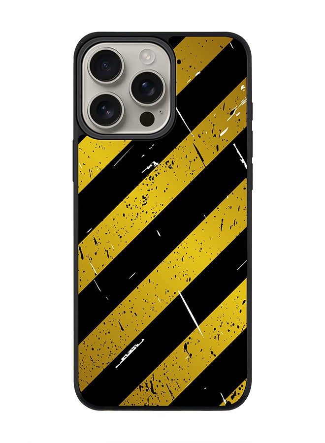 Stylizedd For iPhone 16 Pro Max Case [Compatible with MagSafe] Slim Magnetic cover Phone Case iPhone 16 Pro Max -Under Construction - Image 1