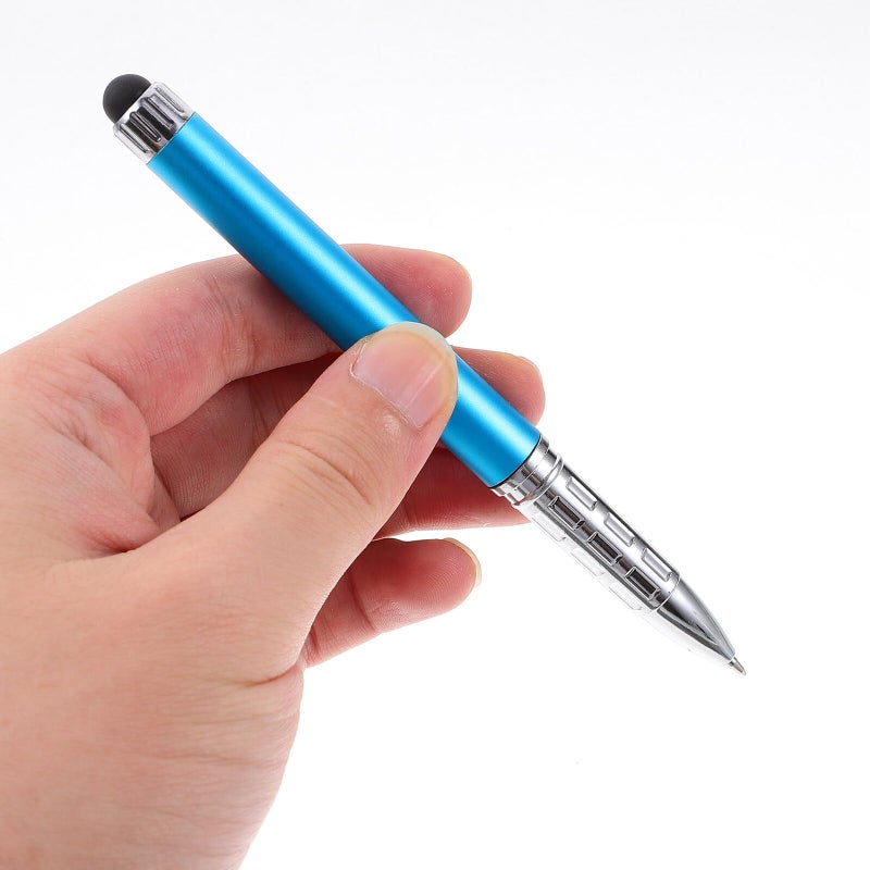 Blue Sublimation Ballpoint Pens 3 Pack Heat Transfer Printing for Office School Business Use - Image 5