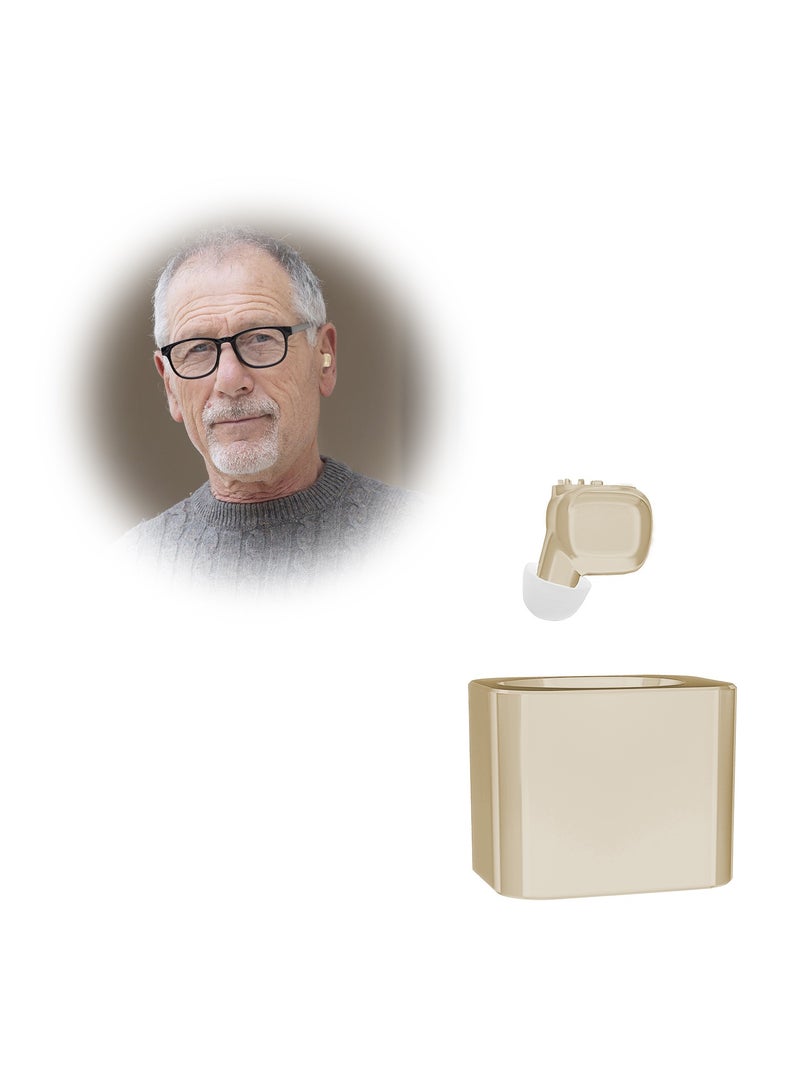 Britzgo Wireless fast charging Light portable hearing aid K87, noise reduction and non-slip design, long battery life - Image 1