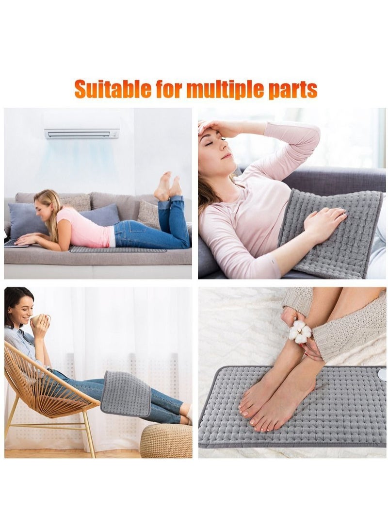 Generic - Heating Pad Electric for Pain Relief of Back Neck and Shoulder, 10 Electric Temperature Options, 4 Timer Settings (12 x 24 inches) - Image 1