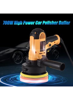 إيروريكس ملمع تلميع Geevorks Buffer Waxer مقاس 5 بوصات، سرعة متغيرة لتلميع السيارات 600-3700 دورة في الدقيقة مع مقبض قابل للفصل، 6 قطع من الإسفنج، 6 قطع من القماش، قطعة واحدة من الصوف، مفتاح ربط  - Image 3