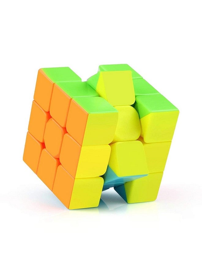 Cubes 3X3 High Speed Stickerless Magic Cube Game Toy | Fast  Smooth Turning | Puzzle Cube | Good Design | Easy to Play | for Boys, Girls  Kids (Z-46) - Image 3