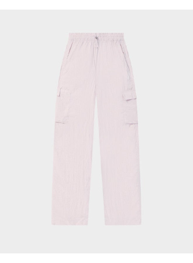 FILA Women'S Casual Pants, Fashionable Simple Comfortable Versatile Loose Cargo Straight-Leg Woven Trousers - Image 1