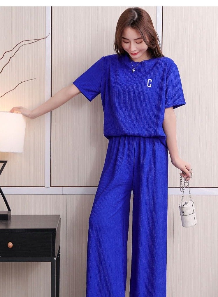 DubaiGallery Women's Pack Of 2 Top And Bottom Pyjama Set