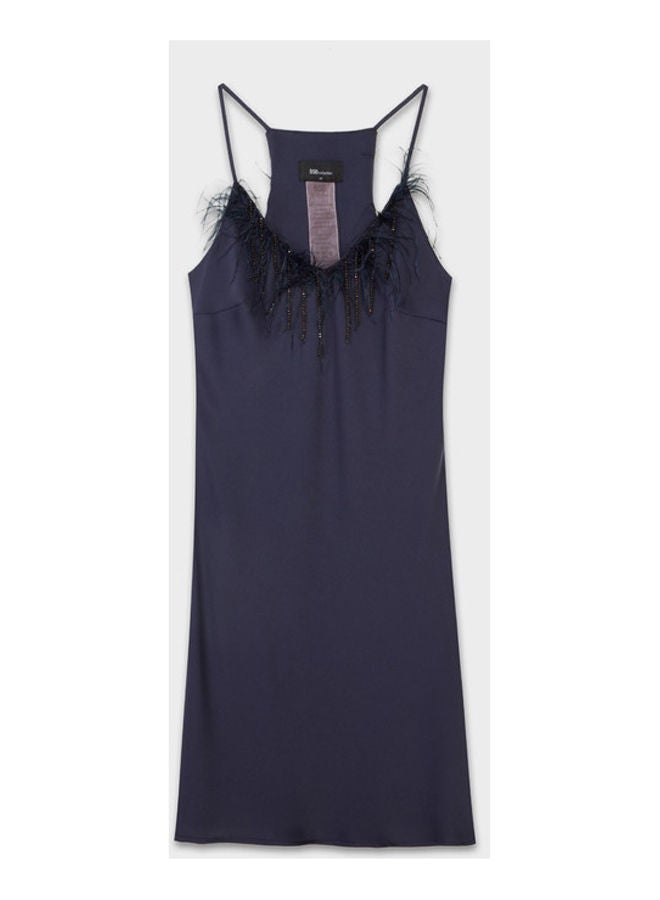 BSB MINI DRESS WITH FEATHERS - GOLD LABEL  - Image 3