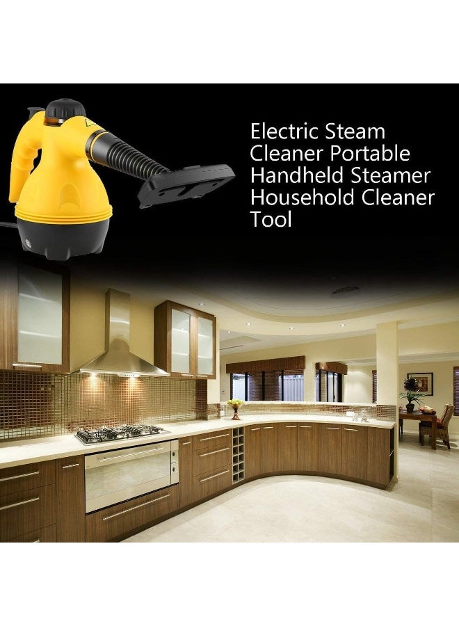 All-Purpose Handheld Steam Cleaner, 10-Piece Set, 500 ml, Quick Heat (3-5 min), Chemical-Free Cleaning – Home, Car & More - Image 3