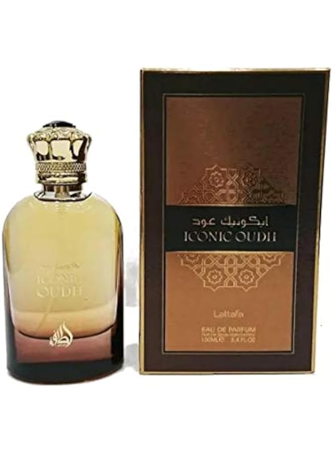 Lattafa Iconic Oudh Eau De Parfum 100 Ml For Men