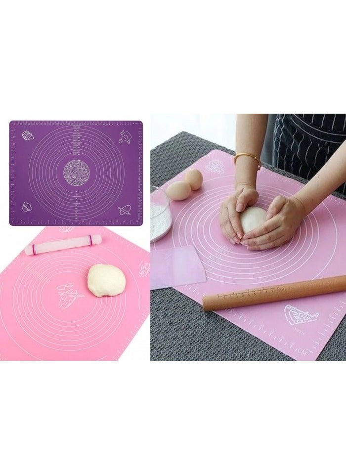 SILPAT Dough Rolling Mat Silicone Non-Slip Large Size (50 cm x 40 cm  - Image 2
