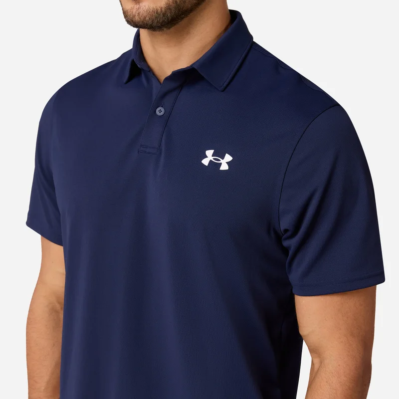 Under Armour Blue Men's Tee To Green Golf Polo Shirt for Men | Best Price UAE