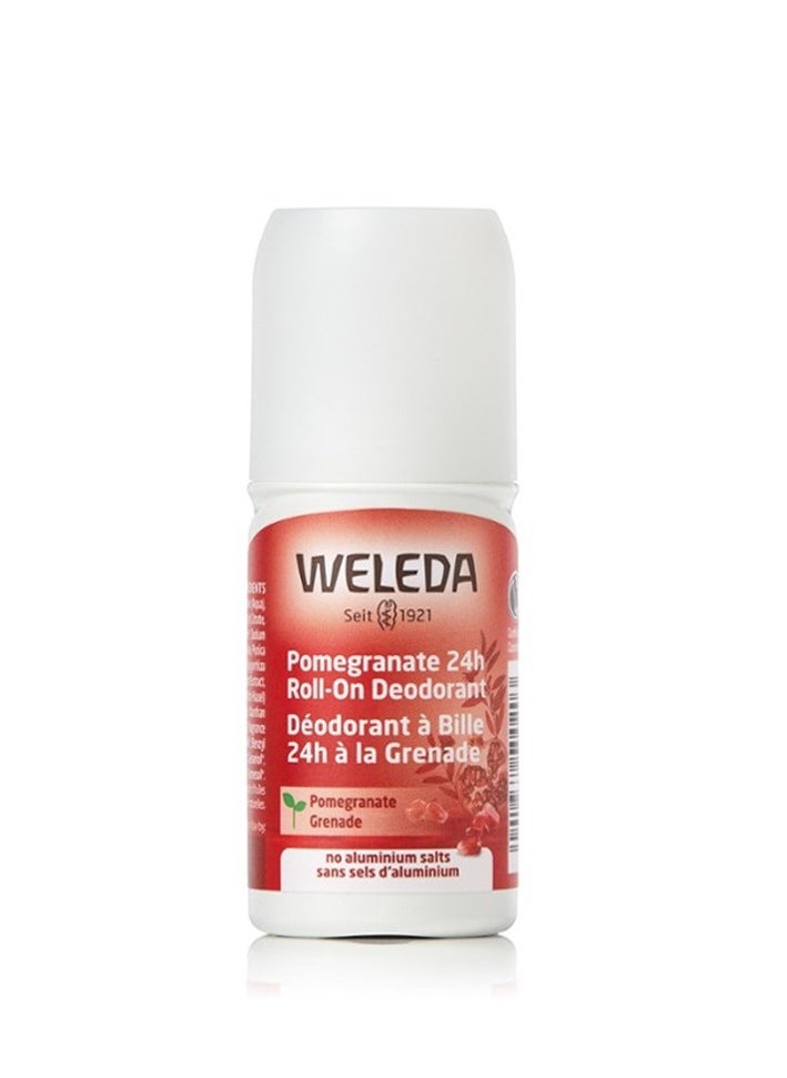 Weleda - Pomegranate 24H Roll On Deodorant 50Ml - Image 1