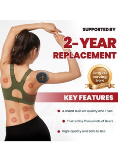 TIGER Smart Dynamic Cupping Therapy Set – 4-in-1 Vacuum Therapy Machine & Cellulite Massager – Gua Sha Tool with 12-Level Temperature & Suction, Red Light Therapy – Pain Relief, Muscle Relaxation & Lymphatic Drainage  - Image 4