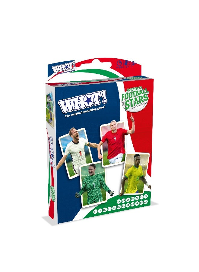 Winning Moves بطاقات وادينغتون WHOT نجوم كرة القدم العالمية - Image 2