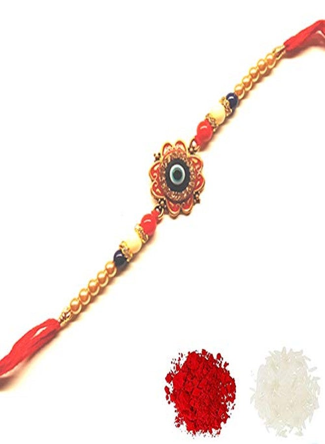 KARTMEN Shree | Rakshabandan | Rakhi for brother | Scented Rakhi | Beautifull Rakhi for Raksha bandhan Design-5 (pack of 2)