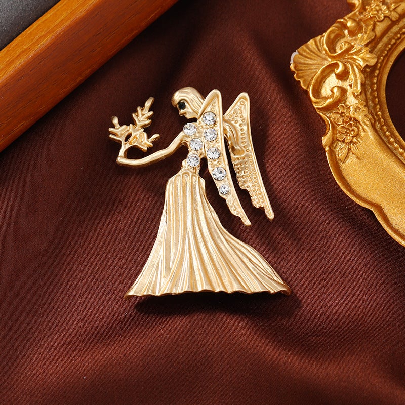 New Creative Dummy 12 Zodiac Brooch Women''s Simple Rhinestone Animal Clothing Pin Clothing Accessories - Image 4