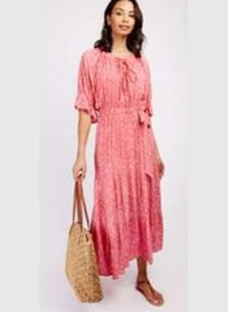 Little Mistress Somerset by Alice Temperley Pink Tiered Dress