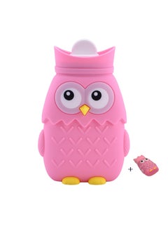 Generic Cute Carrot Mini Pineapple Silicone Microwaveable Hand Warmer Owl Pink with cover 