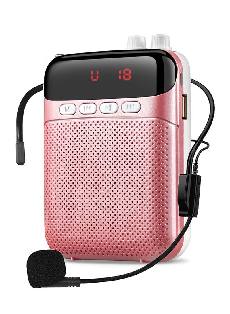 SYOSI Portable Voice Amplifier for Teachers, Personal Microphone Wireless Voice Amplifier, Speaking Rechargeable PA System Microphone for Teachers/Training/Meeting/Tour Guide/Yoga/Classroom - Image 1