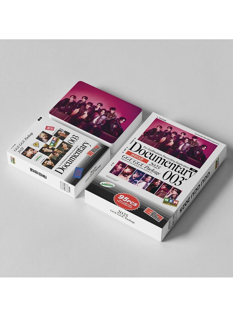 95 قطعة من بطاقات LOMO GGU GGU من ENHYPEN بطاقات صور صغيرة K-pop EN تحية الموسم 2025 EN ملصق لهواة الجمع - Image 3