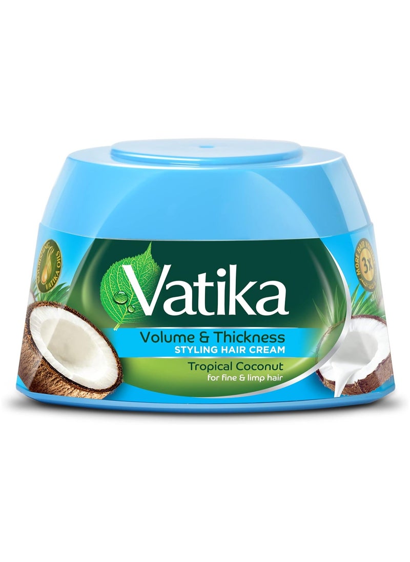 VATIKA - Hair Styling Cream Tropical Coconut 140ml - Image 1