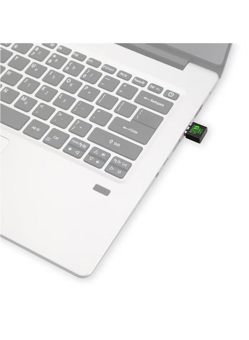 يو إس بي محول بلوتوث USB WiFi6 BT5.4، 601 ميجابت في الثانية، نطاق مزدوج 2.4/5 جيجاهرتز، مستقبل شبكة لاسلكية خارجي، دونجل واي فاي صغير للكمبيوتر/اللابتوب/سطح المكتب - Image 4