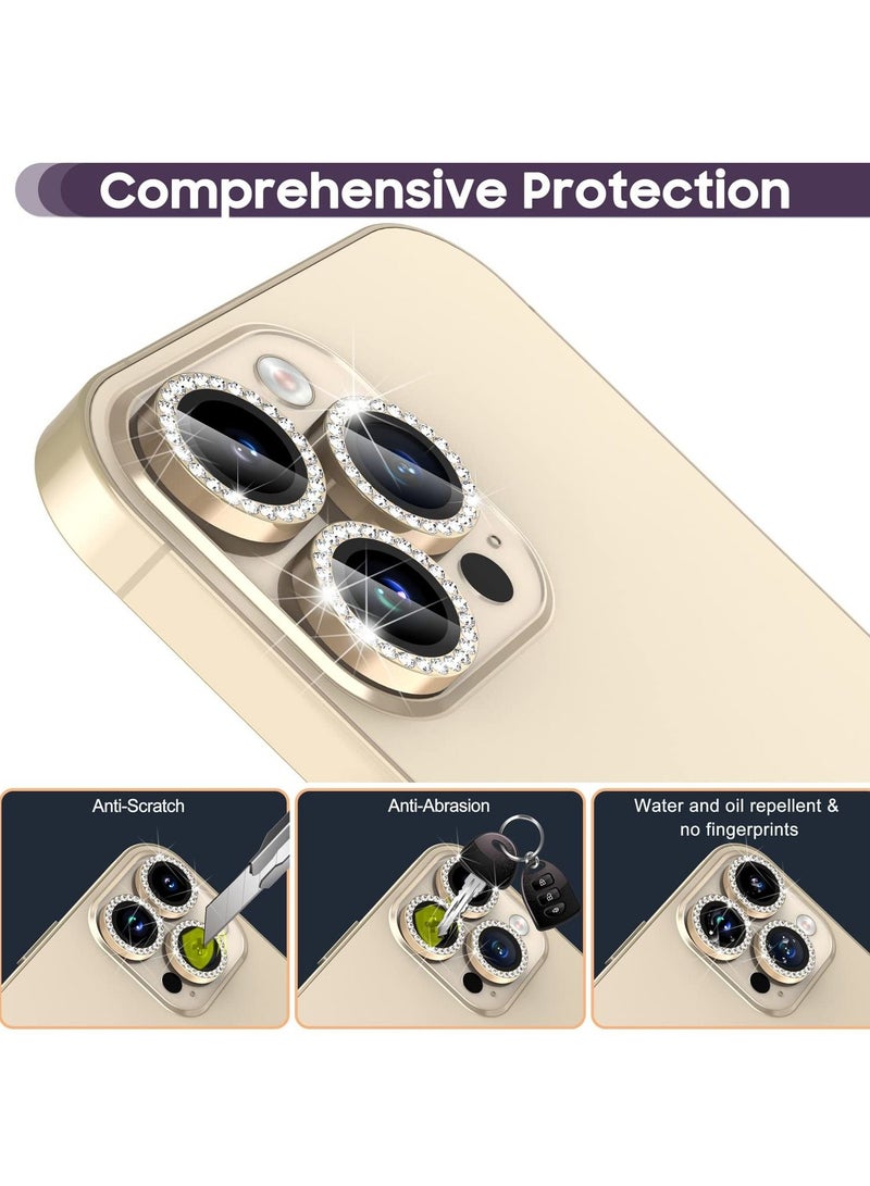 Excefore Camera Lens Protector for iPhone 14 Pro / 14 Pro Max, 9H Tempered Glass Camera Cover Screen Protector - Image 4